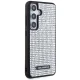 Samsung Galaxy S24 (SM-S921) Karl Lagerfeld Rhinestone Metal Logo Case Cover, Silver | Telefona Maciņš Vāks Apvalks...