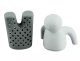 Silicone Little Man Tea Infuser for Loose Leaf Tea, Grey