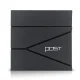 Почтовый ящик Humberg Hm-862 с отделением для газет, 37x37x10.5 см, антрацит