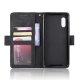 Samsung Galaxy Xcover Pro (SM-G715FN/DS) PU Leather Wallet Case Cover, Black