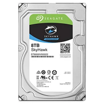 Cietais disks Seagate SkyHawk 8TB 3.5" 7200RPM SATA 6Gb/s ST8000VX003