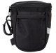 Bike handlebar bag with reflective elements, 3.5L, black