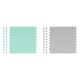 Kids Puzzle Foam Mat 180x180cm, Mint-grey