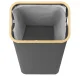 Gotel Multifunctional Laundry and Storage Basket, 100L, Grey