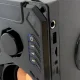 Портативная Bluetooth колонка с FM-радио и пультом, черная