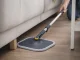 Rotējošais grīdas mops 360 Spin ar spaini un 2 mikrošķiedras uzgaļiem, dzeltens