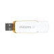 Philips Snow Edition USB zibatmiņa 128 GB USB 3.0, balta un oranža