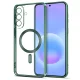 Tech-Protect MagFlex MagSafe vāciņš Samsung Galaxy A37 5G, caurspīdīgs / zaļš