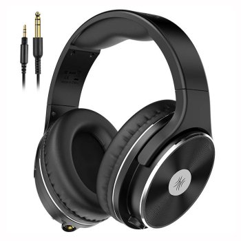OneOdio Studio HiFi Wireless Bluetooth Over-Ear Headphones, Black | Bezvadu uz Auss Liekamas Austiņas Ausis ar...