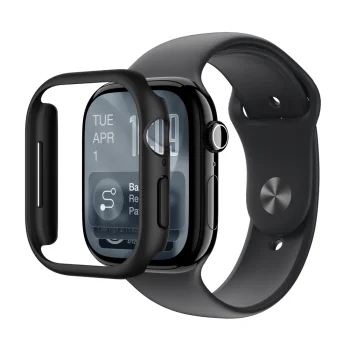 AmazingThing Minimal Protective Case for Apple Watch Series 11 46mm, Black