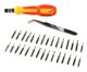 Screwdriver tool bit set 31-in-1, набор насадок с отверткой