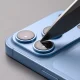 Tech-Protect Camfull Fit+ kameras aizsargstikls iPhone 18 Pro, gaiši zils