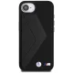 Чехол BMW Oversized Stripes MagSafe для iPhone 16e Черный