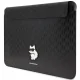 Чехол для ноутбука 16\" Karl Lagerfeld Saffiano Monogram Choupette, черный
