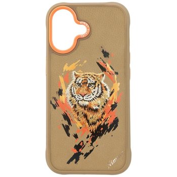 Nimmy Tiger MagSafe vāciņš iPhone 17 - gaiši brūns | Phone Case Cover