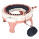 48 Needle Knitting Machine for Kids, Circular Loom Craft Kit with 4 Yarn Balls