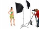 2X 135W Light Soft Box Kit Tripod Home Studio Photo Bulb