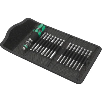 WERA Kraftform Kompakt 60 uzgaļu komplekts ar turētāju, 89 mm