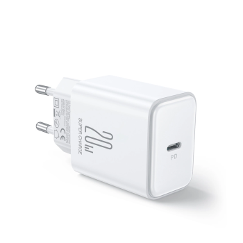 Joyroom JR-TCF06 Wall Charger 20W USB Type C, White