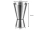 Double-Sided Bartender Jigger 25/50 ml, Stainless Steel, Silver