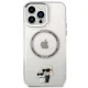 Чехол Karl Lagerfeld для iPhone 13 Pro Max Iconic Karl & Choupette MagSafe, прозрачный