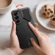 Чехол Tech-Protect Kevlar Aura MagSafe для Samsung Galaxy S26, черный/оранжевый