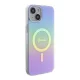 Guess iPhone 15 Case IML Iridescent MagSafe, Purple