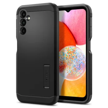 Samsung Galaxy A14 5G (SM-A146) / 4G (SM-A145F/DSN) Spigen Tough Armor Case Cover, Black
