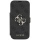 Guess Book 4G Metal Logo Phone Case Cover iPhone 17 Pro - Black
