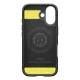 Spigen iPhone 17 vāciņš Rugged Armor Mag Magsafe, melns
