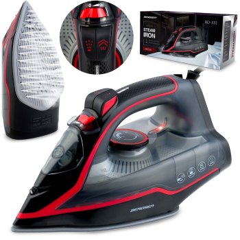 Паровой утюг Berdsen BD-331, 2600 Вт, с керамической подошвой и...