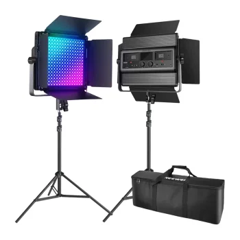 Комплект LED ламп NEEWER RGB1200 60W V4, 2 шт.