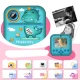 Wozinsky WDT-03 Bērnu Fotoaparāts Momentkamera ar Termoprinteri, Zaļš | Children Instant HD Digital Print Camera