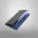 Atverams vāciņš Samsung Galaxy A24 4G ar statīvu Sleep Case, melns