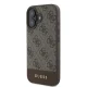 Guess 4G Bottom Stripe vāciņš Apple iPhone 16 - Brūns