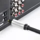 Оптический аудиокабель Ugreen AV108 10540 Toslink SPDIF, 2 м, серый