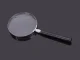 Classic Handheld Magnifying Glass with 100mm Lens and Metal Frame