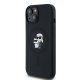 Karl Lagerfeld Silicone Karl & Choupette MagSafe vāciņš iPhone 15 Plus / 14 Plus, melns