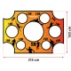 Neo-Sport 1478 futbola vārtu precizitātes mērķis 215 x 150 cm