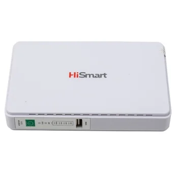 Источник бесперебойного питания для роутера HiSmart 8800 мАч 17Вт PoE,...