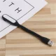 Гибкая USB LED лампа для ноутбука, 6 светодиодов, черная