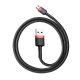 Кабель Micro USB Baseus Cafule 1.5A 2м Красно-черный
