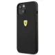 Apple iPhone 13 Ferrari Telefona Maciņš Vāciņš Apvalks Bampers, Melns | Silicone Hard Case Cover (Fessihcp13mbk)