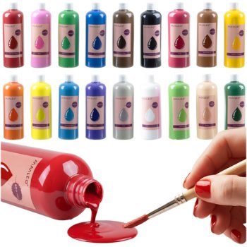 Maaleo 00026341 Poster Paint Set 18 x 500 ml