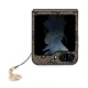 Чехол Guess 4G Charms для Samsung Galaxy Z Flip5, коричневый