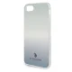 Apple iPhone 8 / 7 / SE (2020) (2022) 4.7\" US Polo Gradient Pattern Collection Case Cover (USHCI8TRDGLB), Blue