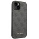 Apple iPhone 14 6.1\'\' Guess 4G Metal Gold Logo Case Cover, Grey | Telefona Maciņš Vāks Apvalks Bampers