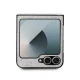 Чехол Guess Leather 4G Metal Logo для Samsung Galaxy Z Flip 6, Розовый