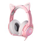Игровые наушники ONIKUMA K9 Pink RGB
