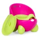 Детский горшок Ecotoys PP112 RED со съемной чашей, розово-зеленый